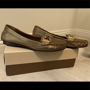 Bronze Franco Sarto flats size 8M